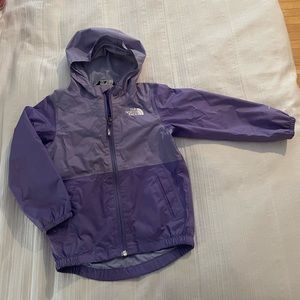 Toddler Girls North Face Rain Jacket 4T